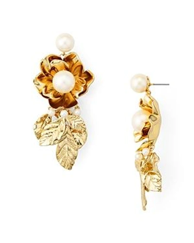 Shop Kate Spade New York Botanical Drop Earrings In Gold