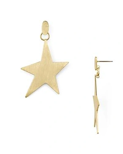 Shop Rebecca Minkoff Star Girl Drop Earrings In Gold