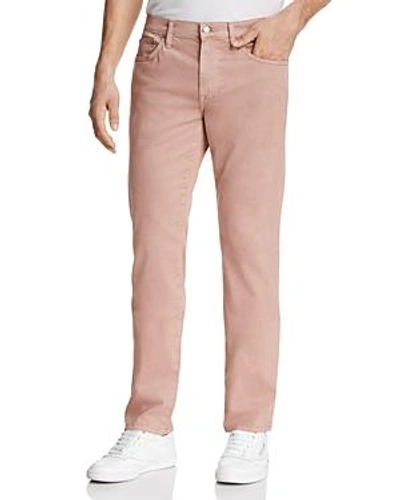 Shop Joe's Jeans Brixton Straight Fit Twill Pants In Rose
