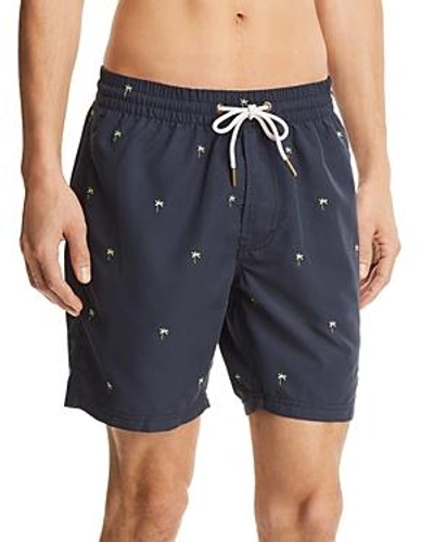 Shop Barney Cools Palm Beach Swim Trunks - 100% Exclusive In Navy Palm