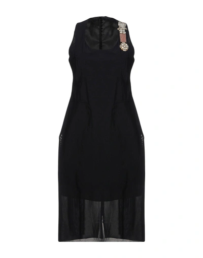 Shop L'edition Knee-length Dress In Black