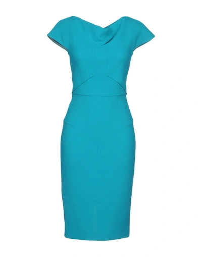 Shop Roland Mouret In Emerald Green