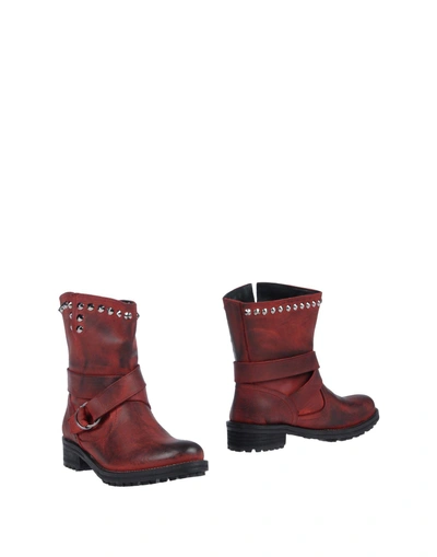 Shop Chiara Ferragni Ankle Boot In Red