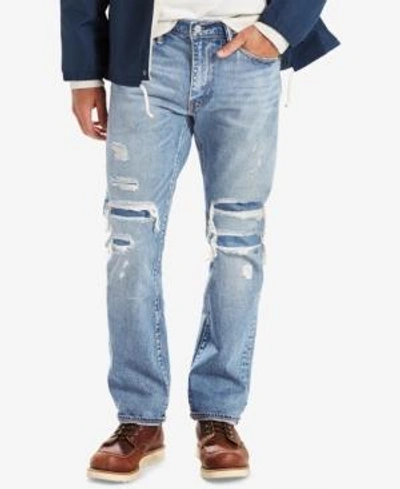 Shop Levi's 513 Slim Straight Fit Jeans In Pectus