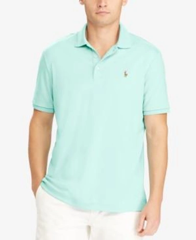 Shop Polo Ralph Lauren Men's Classic-fit Soft-touch Cotton Polo In Bayside Green