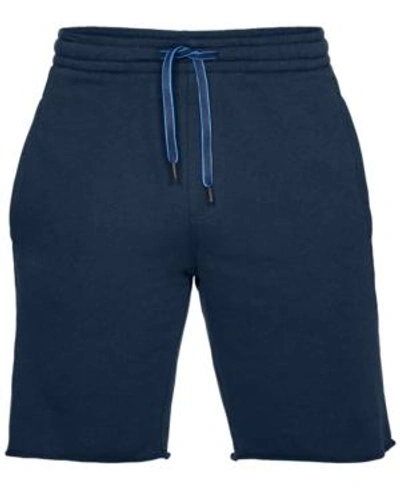 Shop Under Armour Men's Ez Knit 10" Shorts In Navy Blue