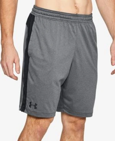 Shop Under Armour Men's Mk-1 Heatgear 9" Shorts In Charcoal Grey
