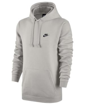 nike light gray hoodie