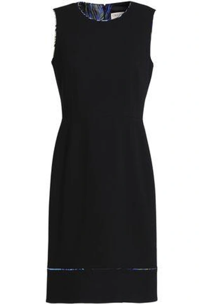 Shop Emilio Pucci Woman Wool-blend Dress Black