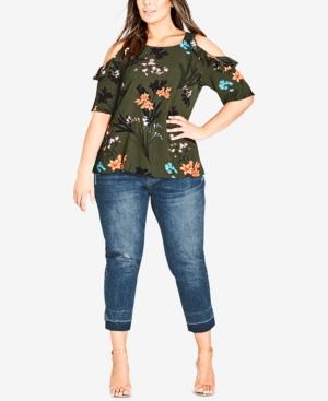 trendy plus size tops