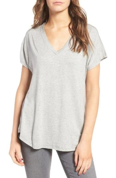 Shop Amour Vert Liv Dolman Tee In Heather Grey