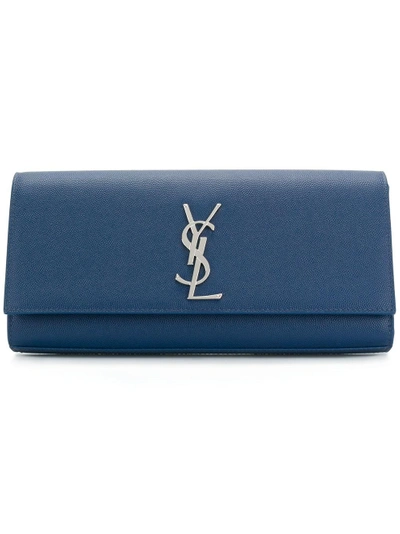 Shop Saint Laurent Monogram Kate Clutch Bag