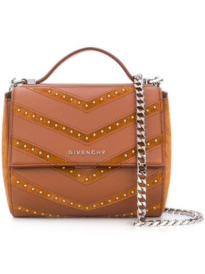 Shop Givenchy Pandora Box Studded Bag