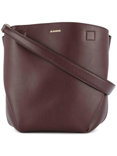 Shop Jil Sander Bucket Shoulder Bag