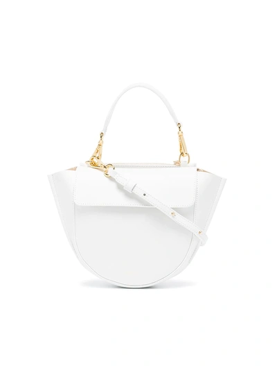 Shop Wandler Hortensia Mini Bag In White