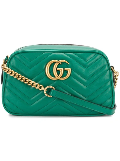 Shop Gucci Mini Gg Marmont Crossbody Bag