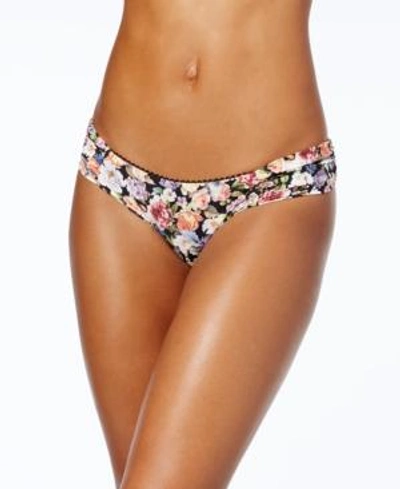 Shop Lucky Brand Late Bloomer Hipster Bikini Bottoms Women's Swimsuit In Multi