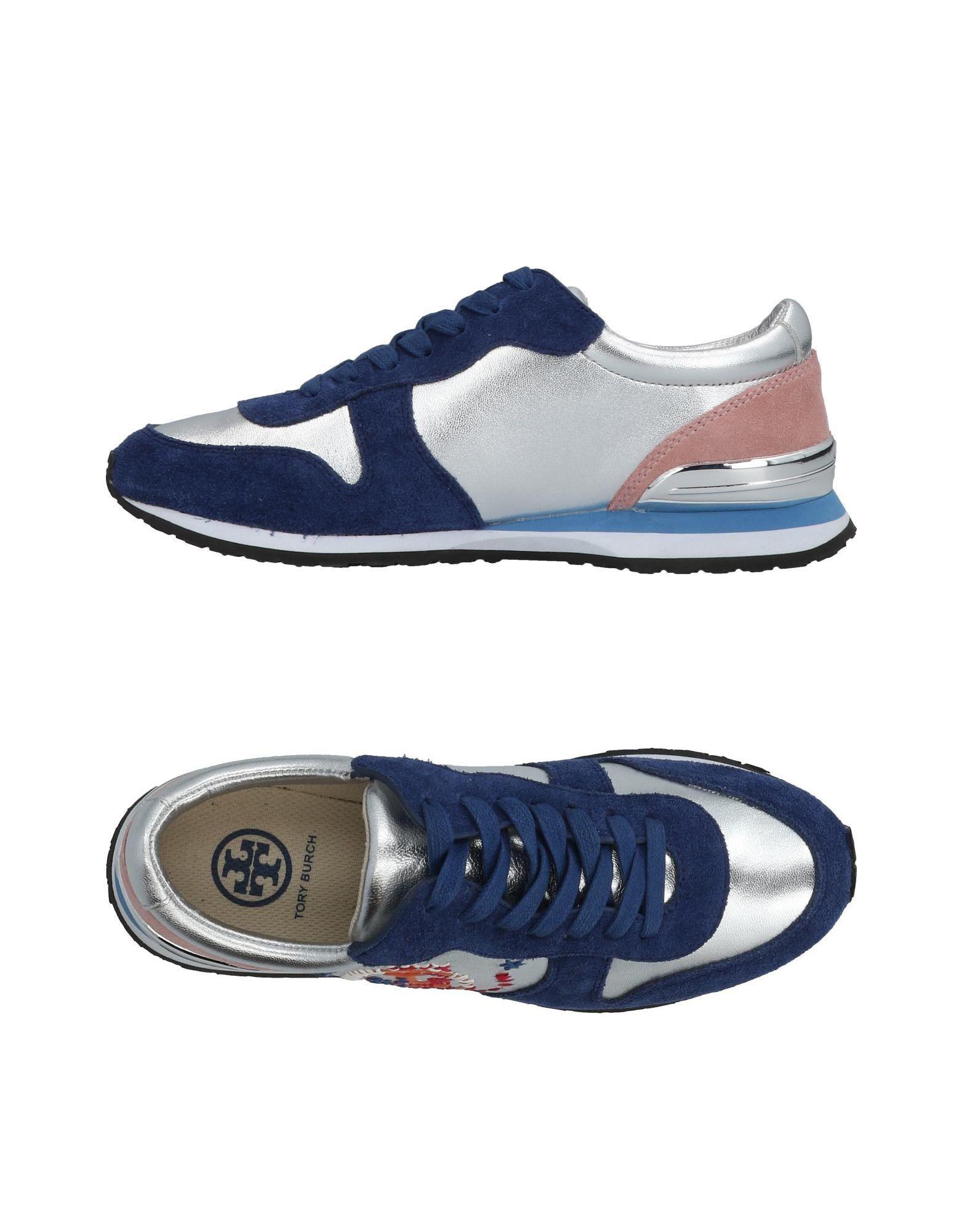 tory burch silver sneakers