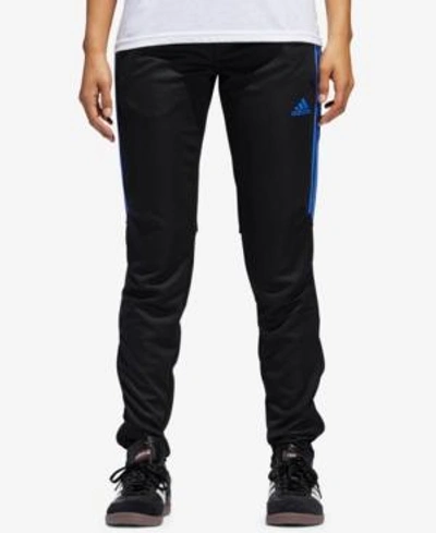 Shop Adidas Originals Adidas Tiro Climacool Soccer Pants In Black/hi-rise Blue