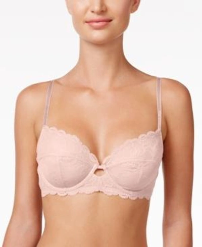 Shop Calvin Klein Seductive Comfort With Lace Full Coverage Bra Qf1741 In Attract