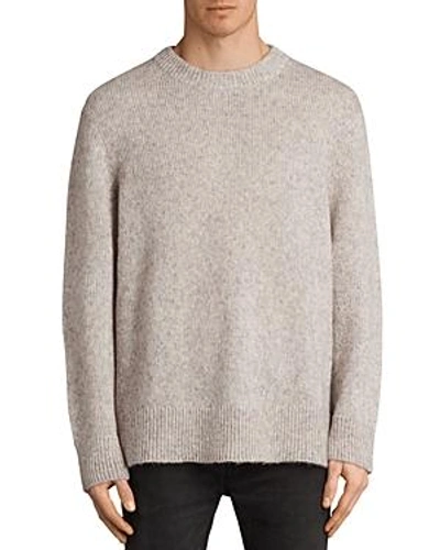 Shop Allsaints Harnden Sweater In Taupe Marl