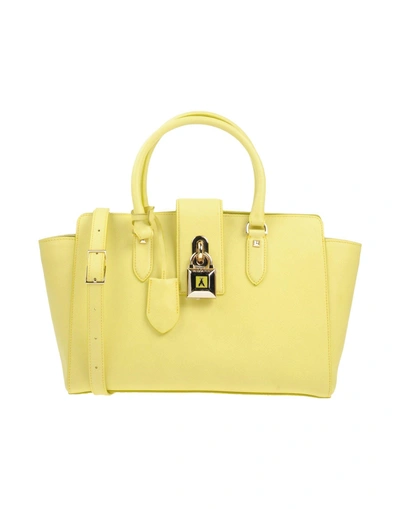 Shop Patrizia Pepe Handbags In Acid Green