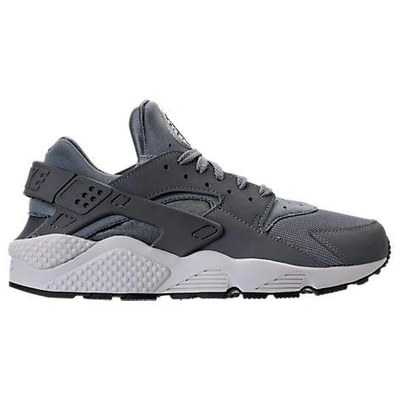 Shop Nike Men's Air Huarache Run Running Shoes, Grey