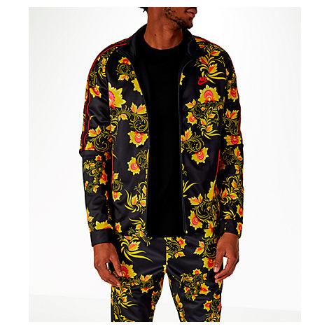 men's nike sportswear floral track jacket