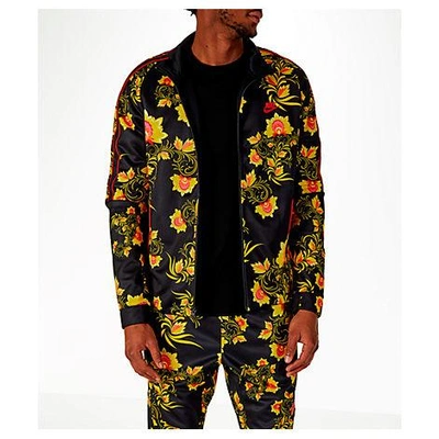 Nike Men's Floral N98 Track Jacket, Yellow | ModeSens