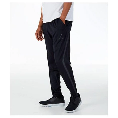 Shop Nike Men's Air Jordan Dry 23 Alpha Training Pants, Black