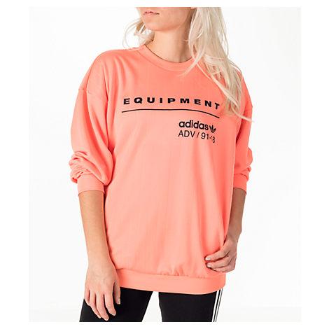 adidas originals equipment logo sweatshirt