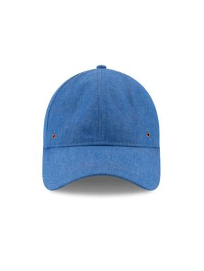 Shop New Era Cotton Baseball Cap In Blue
