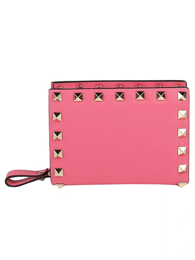 Shop Valentino Wallet In Shadow Pink