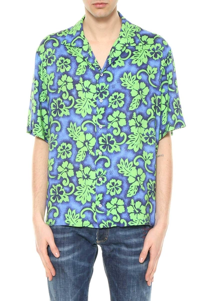 Shop Dsquared2 Printed Shirt In Multi
