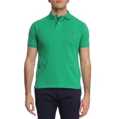 Shop Polo Ralph Lauren T-shirt T-shirt Men  In Green