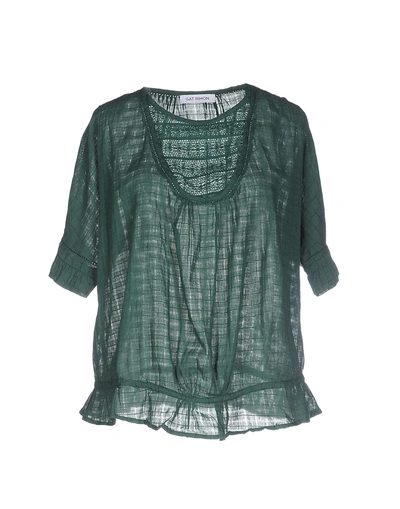 Shop Gat Rimon Blouse In Green