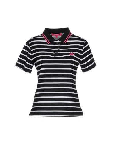 Shop Mcq By Alexander Mcqueen Polo Shirt In Black