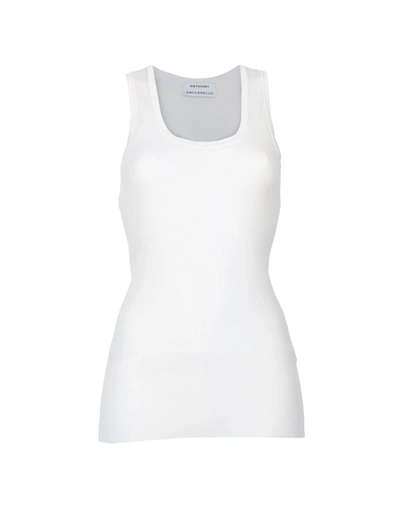 Shop Anthony Vaccarello In White
