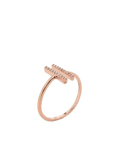 Shop Astrid & Miyu Ring In Copper