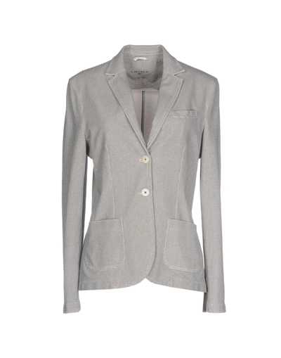 Shop Circolo 1901 Suit Jackets In Grey