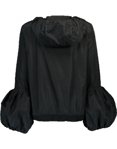 Shop Moncler Taffeta Jacket In Black