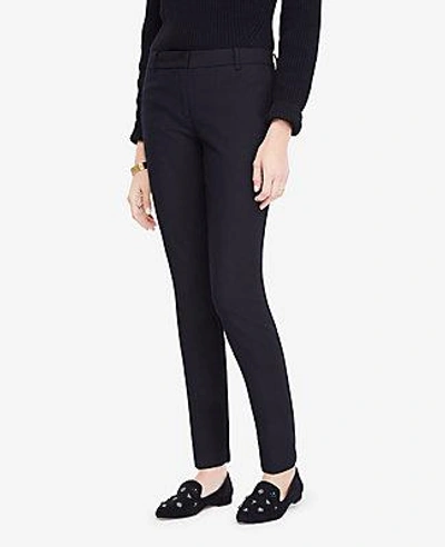 Shop Ann Taylor The Tall Eva Ankle Pant In Black
