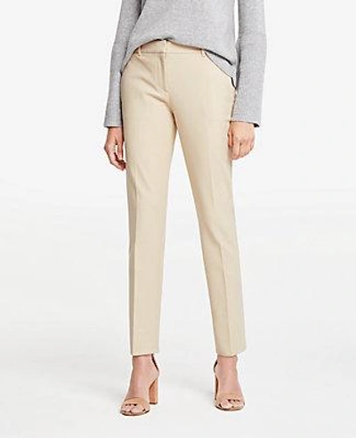Shop Ann Taylor The Tall Ankle Pant In Coastal Beige