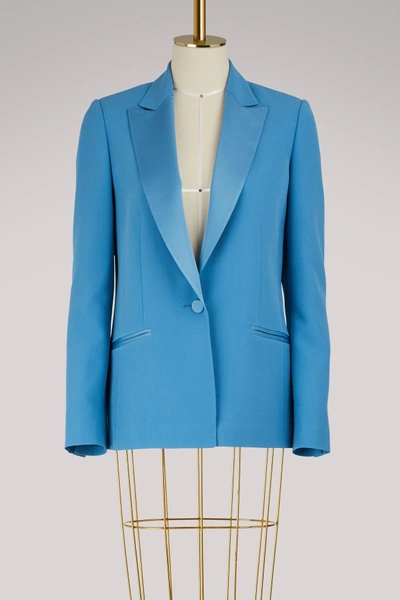 Shop Pallas Tuxedo Jacket In Blu