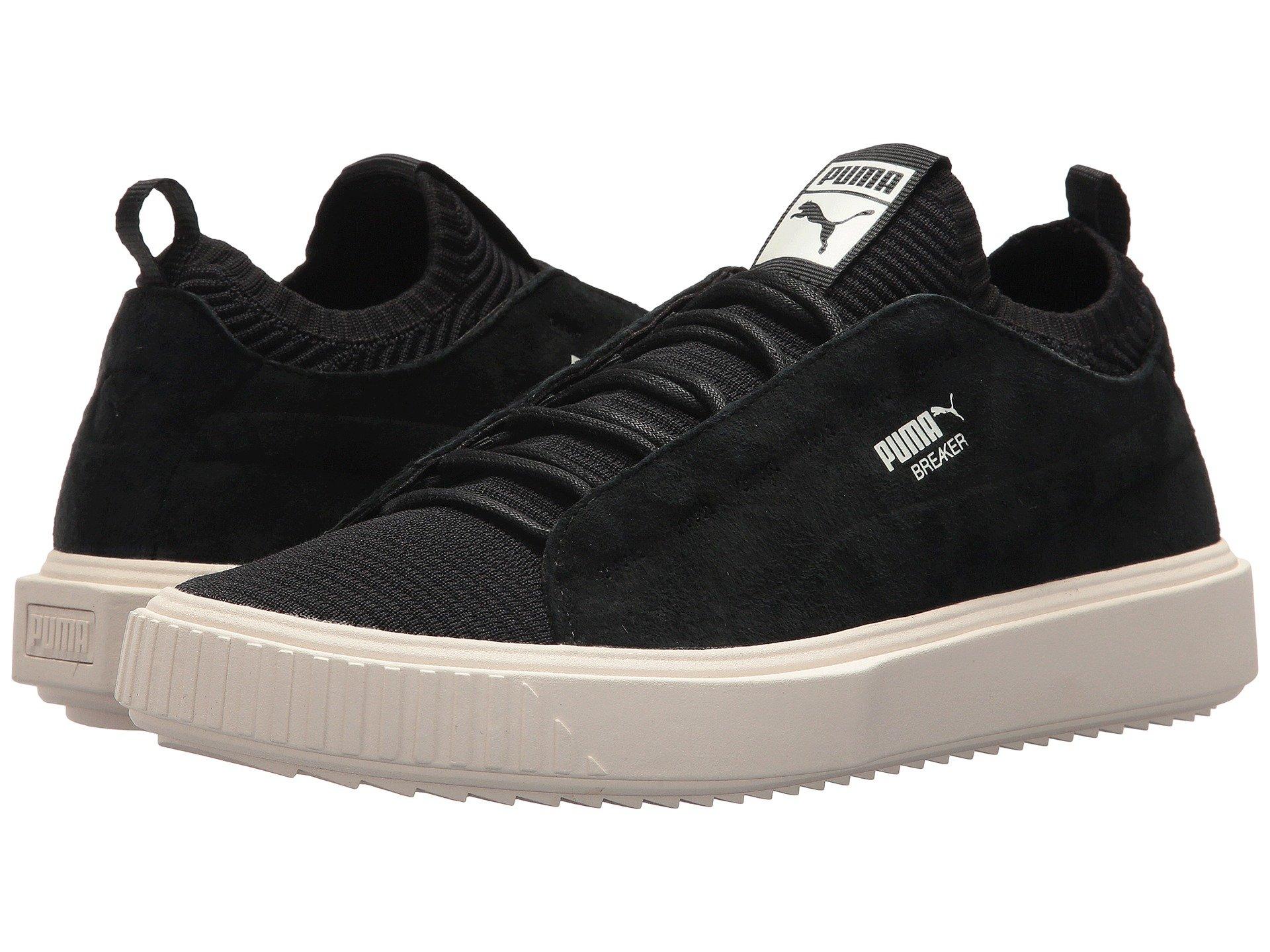 Puma Breaker Knit Sunfaded In Black 