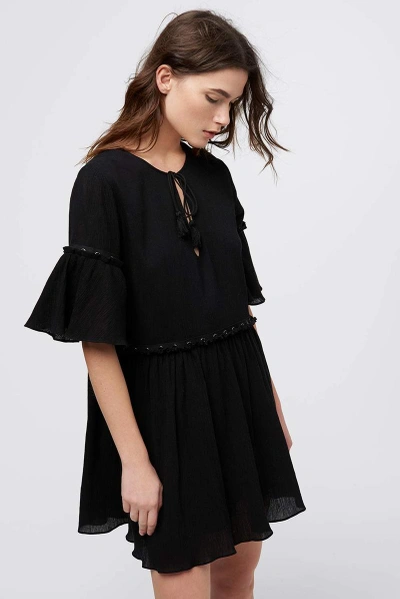 Shop Rebecca Minkoff Helen Dress In Black