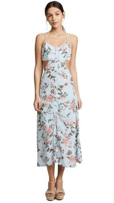 Shop Flynn Skye Mallory Maxi Dress In Blue My Mind