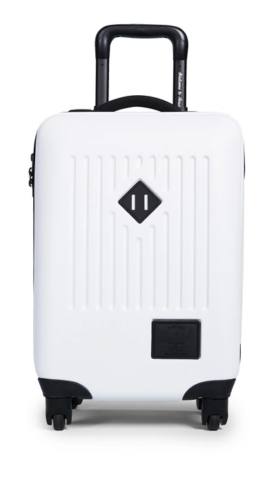 Shop Herschel Supply Co Trade Carry On Suitcase In White