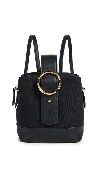 Shop Parisa Wang Addicted Mini Backpack In Black/gold
