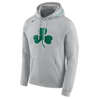 Nike Men's Boston Celtics Nba Club City Fleece Pullover Hoodie, Grey |  ModeSens